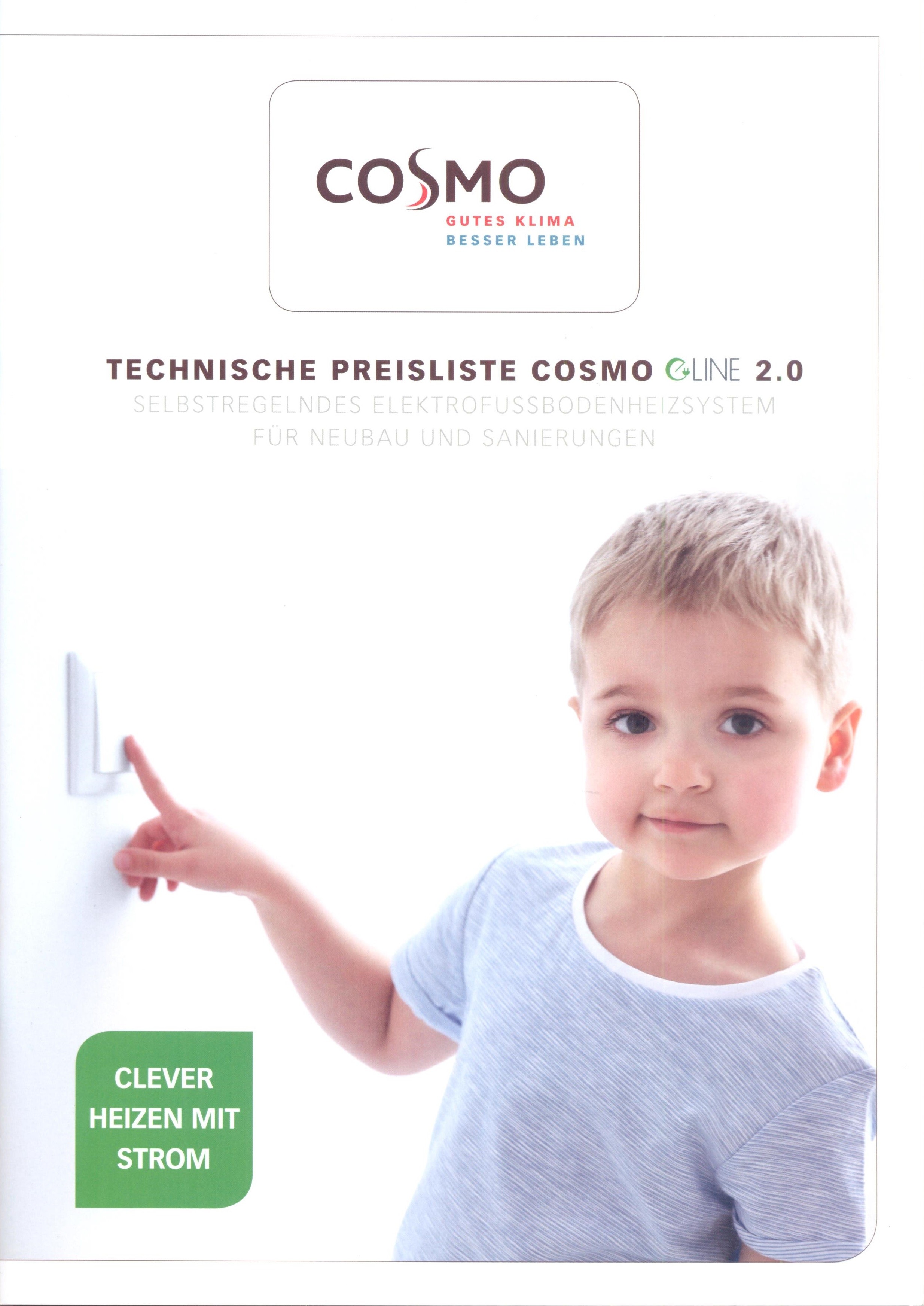 COSMO Technische Preisliste eline 2.0