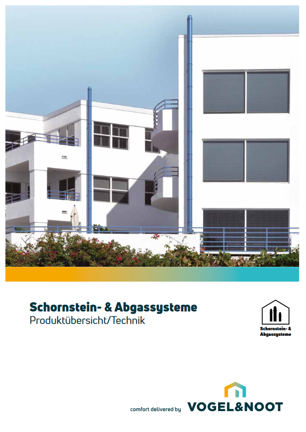 SCHORNSTEIN- UND ABGASSYSTEME PRODUKTÜBERSICHT/TECHNIK DE