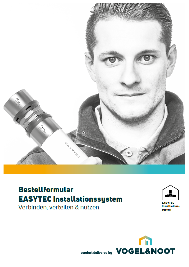VOGEL&NOOT Bestellblock für EASYTEC