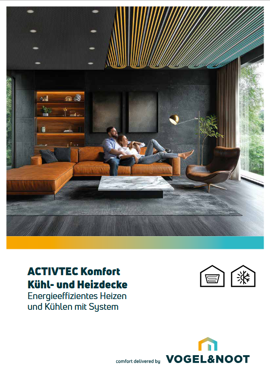 VOGEL&NOOT Prospekt ACTIVTEC Kühl- und Heizdecke